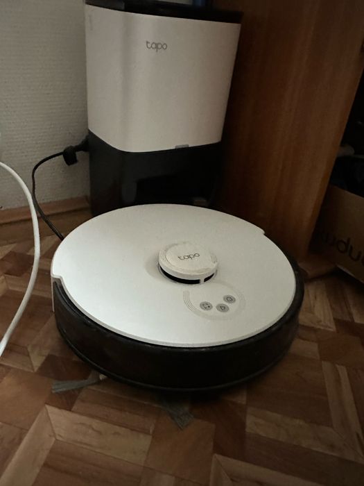 Robot de aspirare TP-Link Tapo RV30 Plus, Aspirator & Mop & Statie