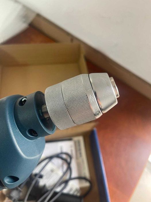 Masina de gaurit cu percutie Bosch - GSB 13 RE, 600 W, mandrina rapida, 13 mm, turatie reglabila