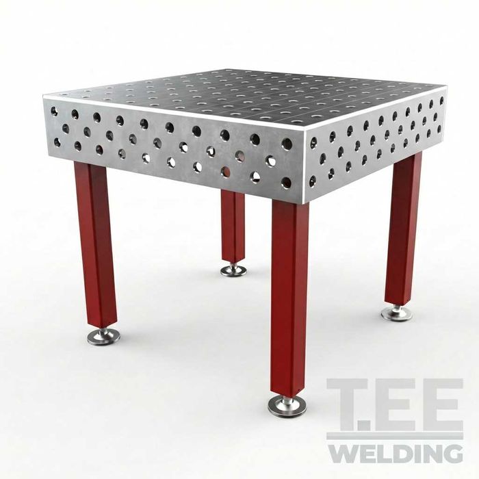 Заваръчна маса 1000×1000 мм (12 мм плот) | ЛИЗИНГ