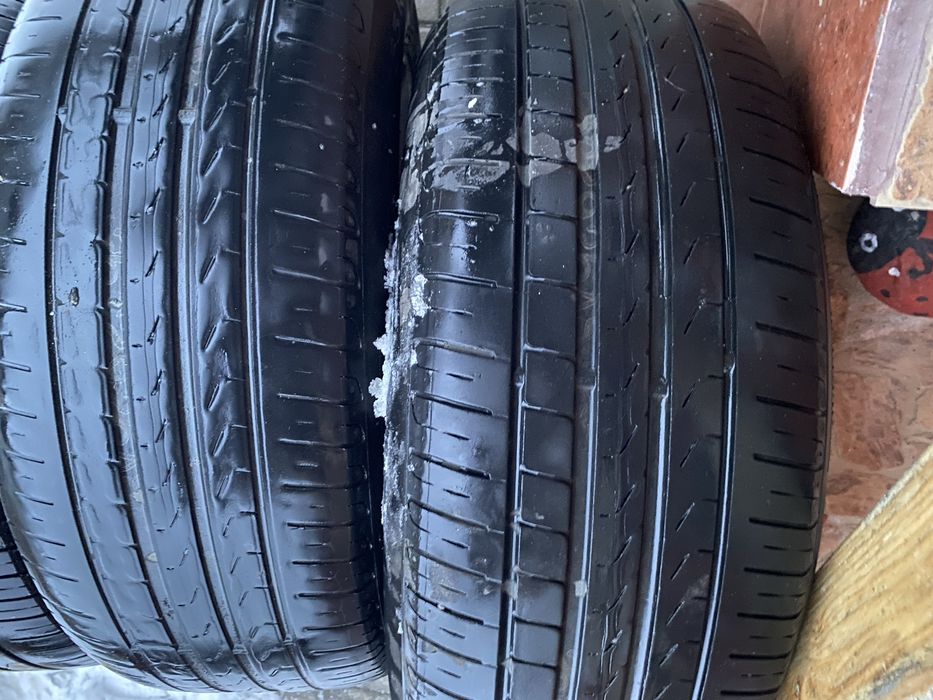 Jante originale Audi cu cauciucuri 225/55R17