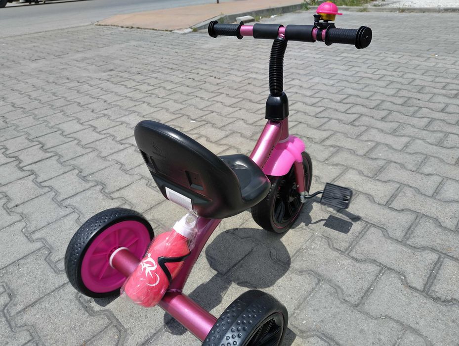 BYOX Триколка Cavalier Lux розов