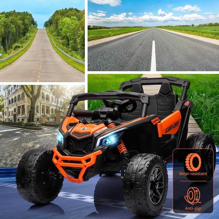 Акумулаторен ДЖИП Can-Am Maverick 4x4 UTV 24v батерия С ДИСТАНЦИОННО