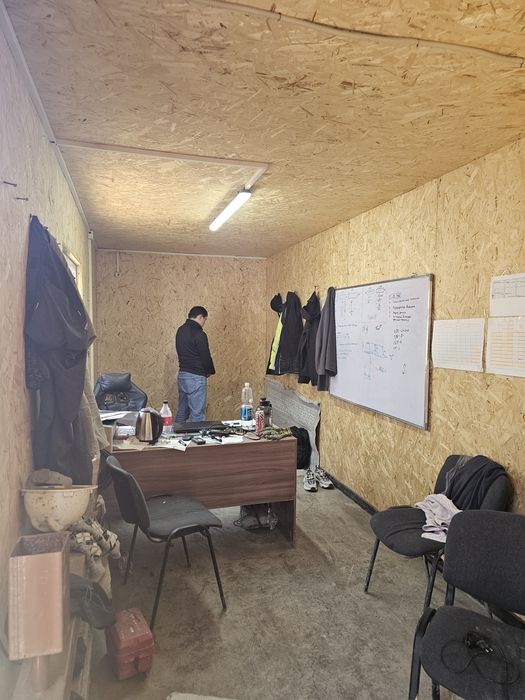 Бу прорабская контейнер 40т