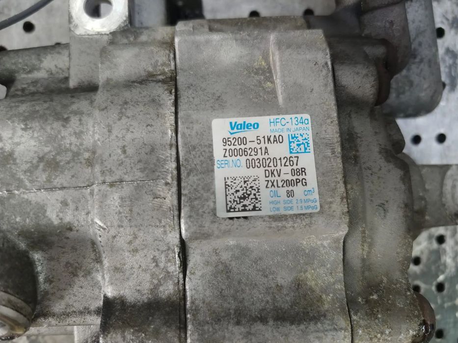 compresor clima ac  1.2 b suzuki splash opel agila b  95200-51ka0