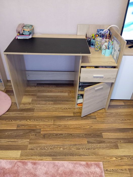 Ученическо бюро дъб сонома