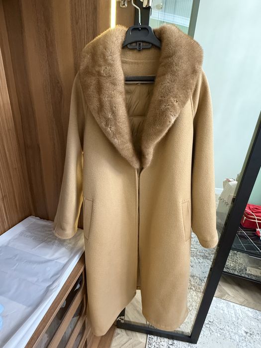 Пальто утепленное кашемир