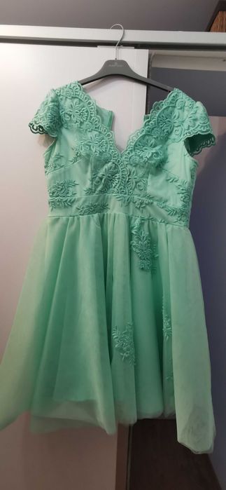 Rochie cununie turcoaz mărimea M/L