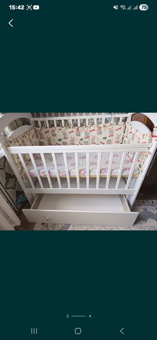 Продам детский манеж-кровать