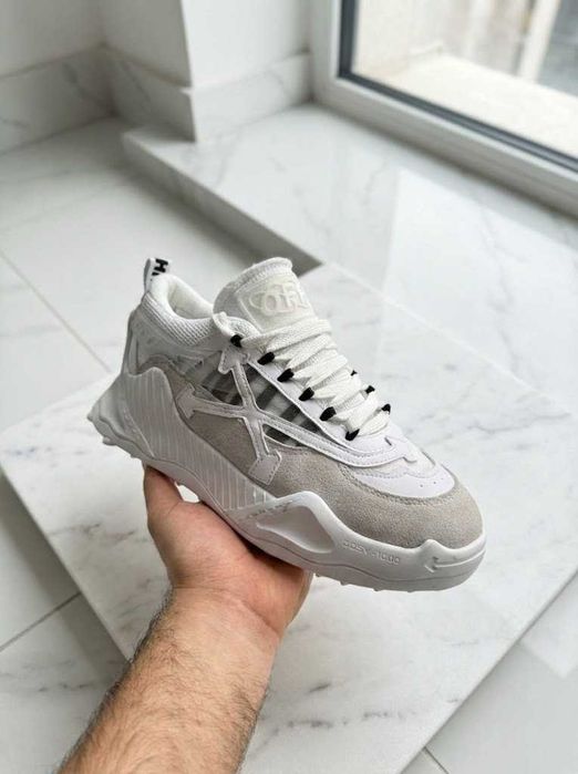 Adidasi OFFWhite Odsy 1000 Alb - Full Box - Adidasi Unisex