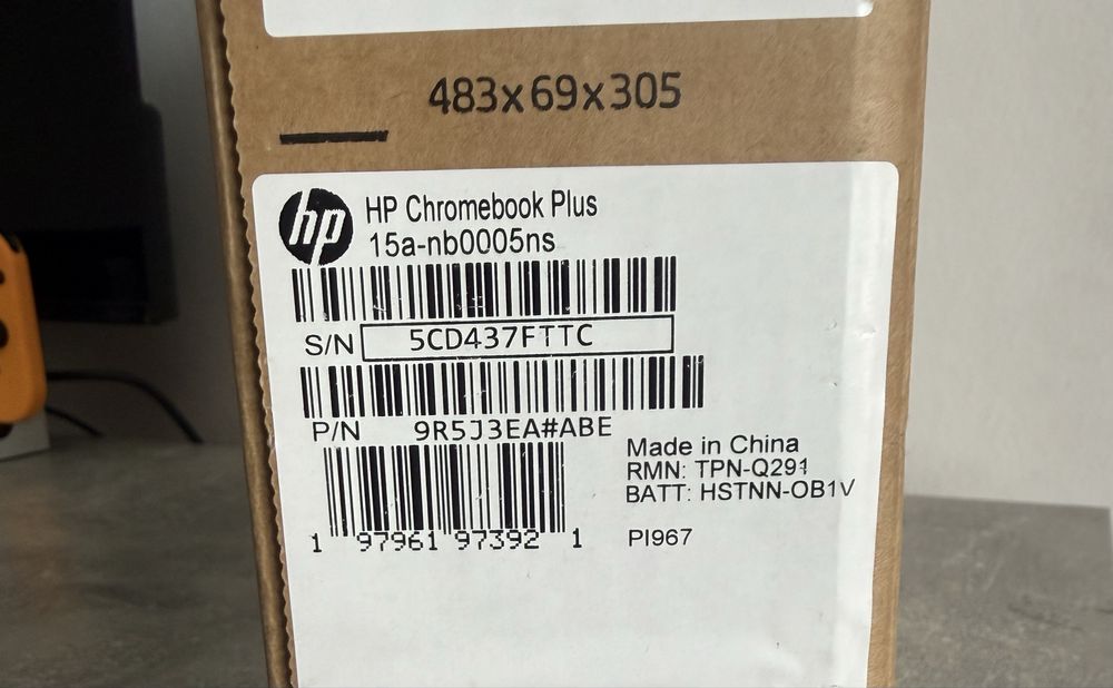 hp chromebook plus 15.6 i3 n305 8gb 256gb full hd laptop ca nou