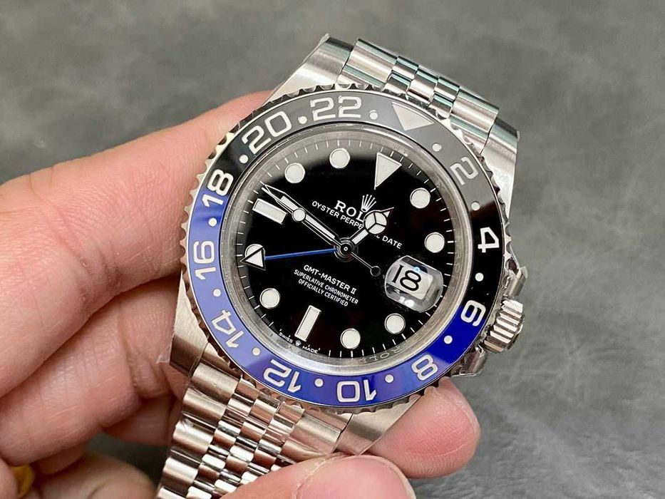 rolex gmt-master batman/pepsi
