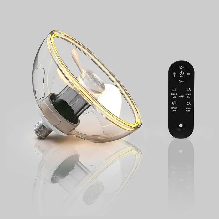 аванни вентилатори ZOTOYI E27 с осветление