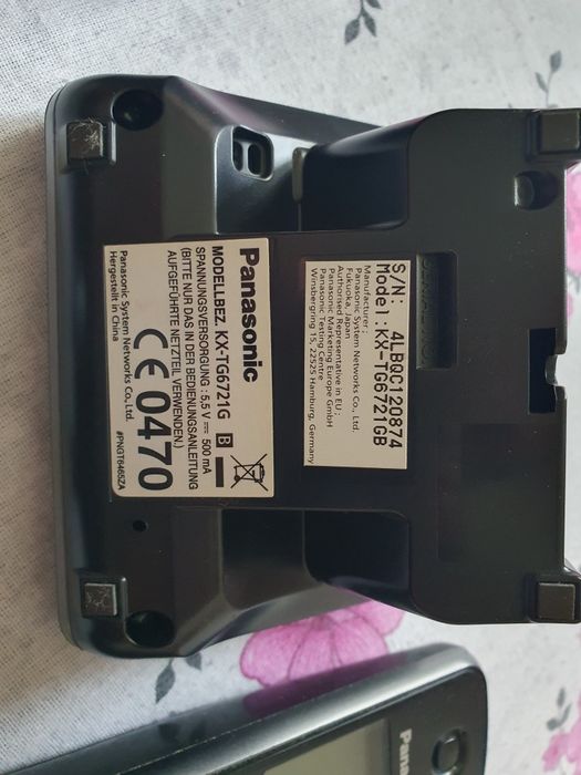Telefon fix fără fir Panasonic KX-TG6721G