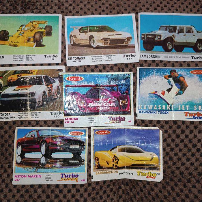 Картинки от дъвки "Турбо"