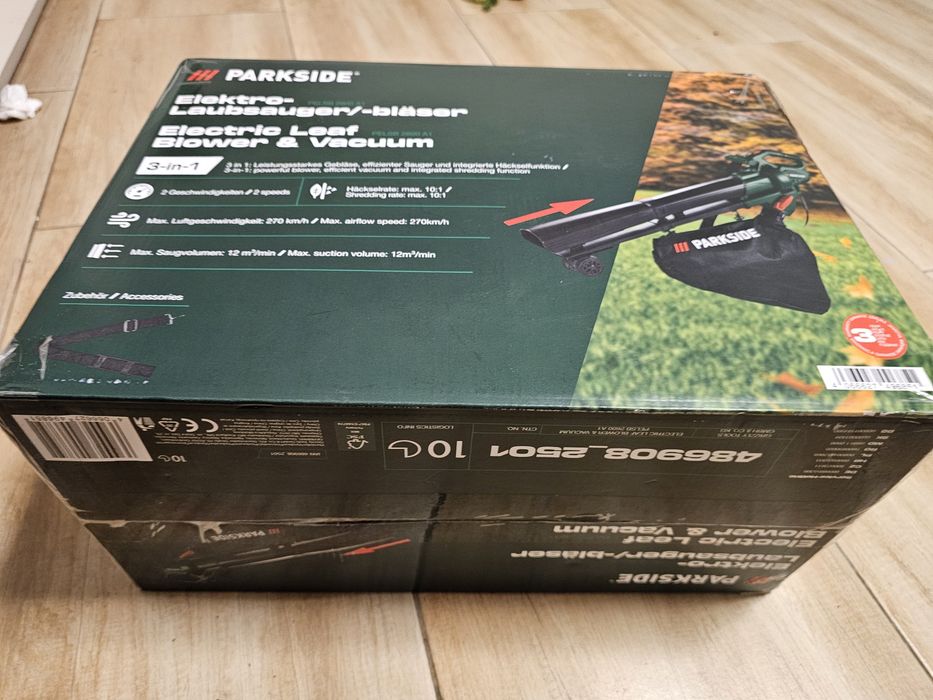 Листосъбирач Духалка Електрически Parkside PELSB 2600