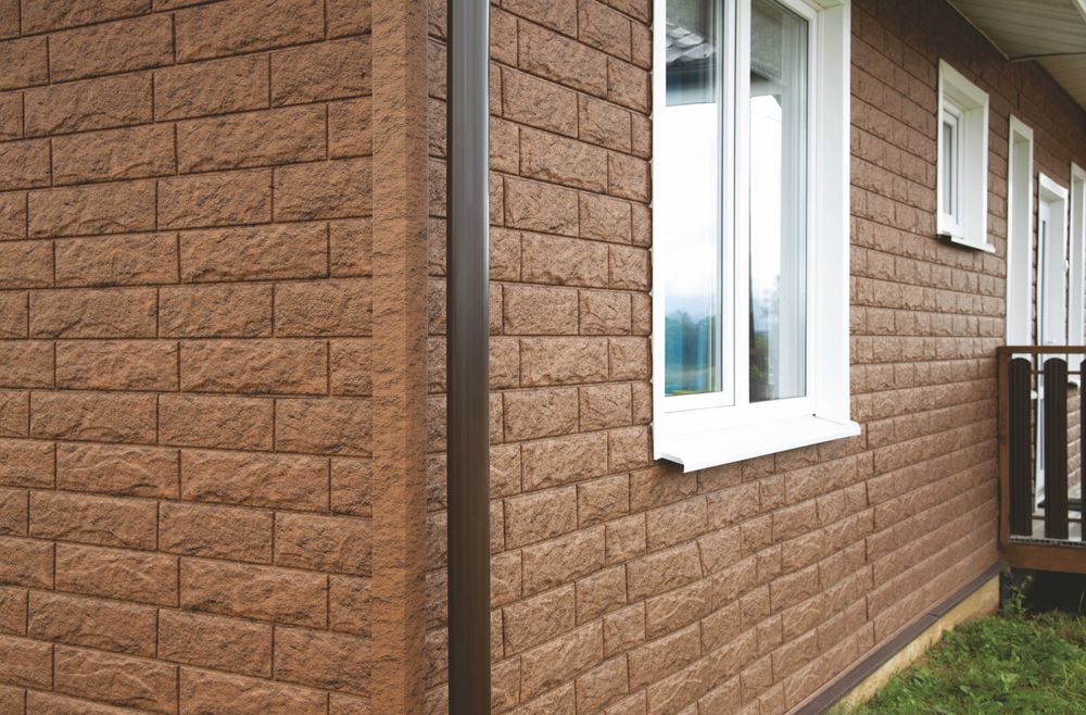 Панели под Камень. Водосток, ОСБ, Ондулин, Карниз.