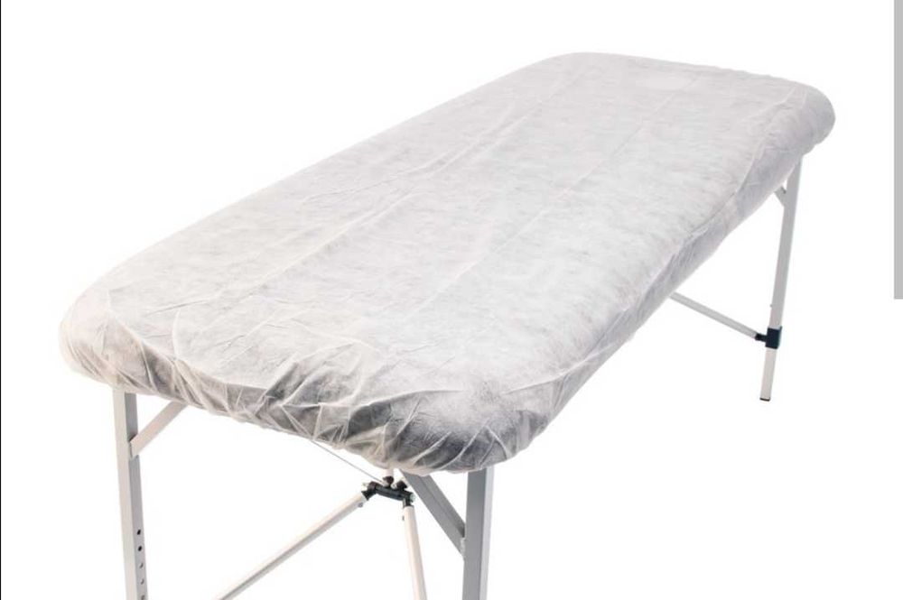 Еднократен чаршаф с ластик