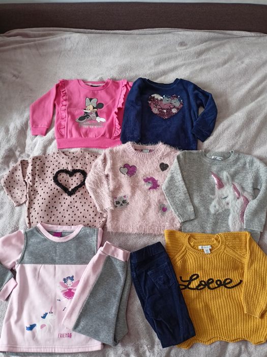 Lot bluze groase și compleuri 2/3 ani