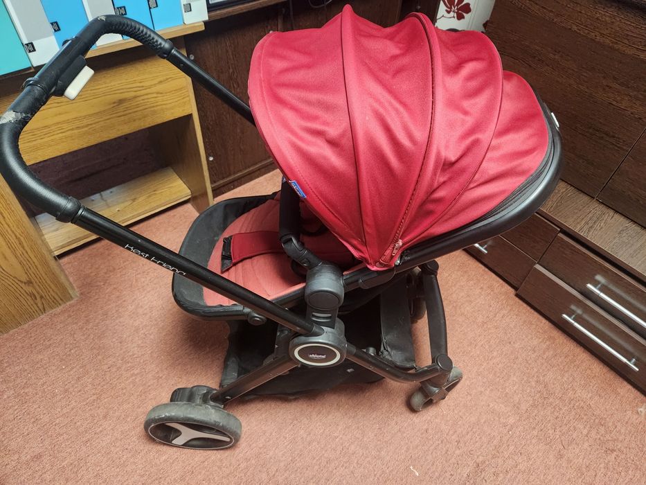 Carucior Chicco 3 in 1 visiniu
