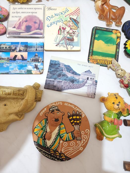 Магниты на холодильник в хорошем состоянии