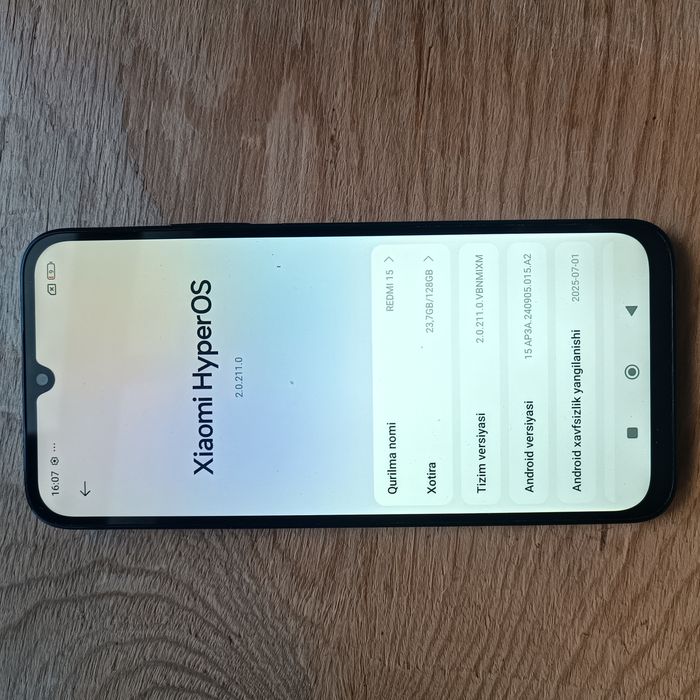 Redmi 15 Fargʻona
