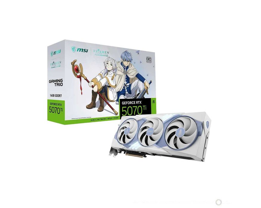 Видеокарта RTX 5070 Ti 16GB MSI FRIEREN Edition OC