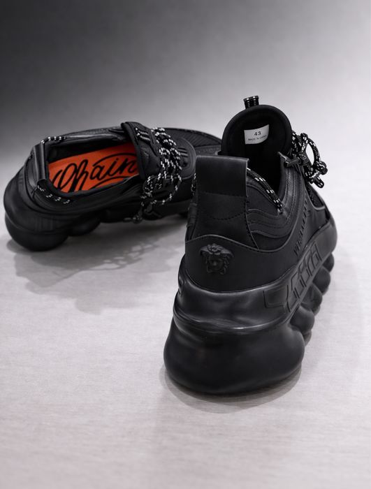 Versace Chain Reaction Black 40-43