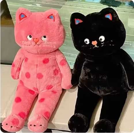 Голяма плюшена Котка, Голяма плюшена играчка Дълга Котка, 80см