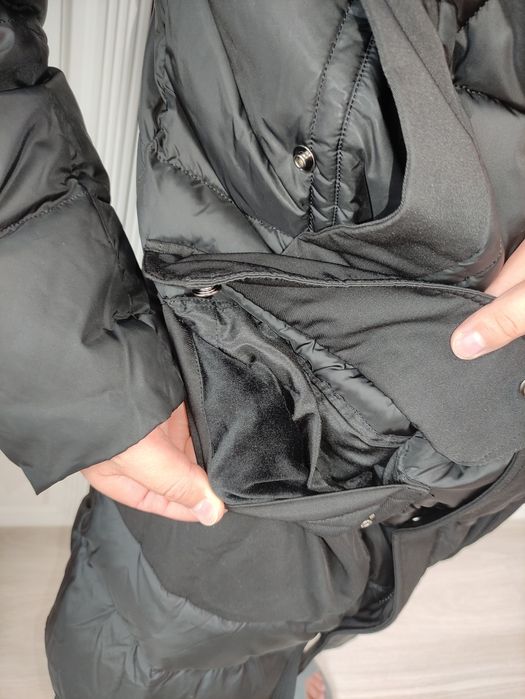 Зимняя удлиненная куртка