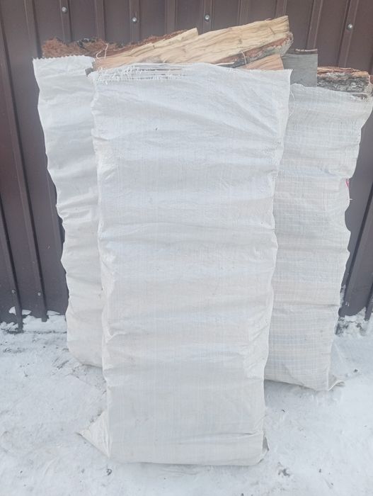 Дрова  берёзовые мешками