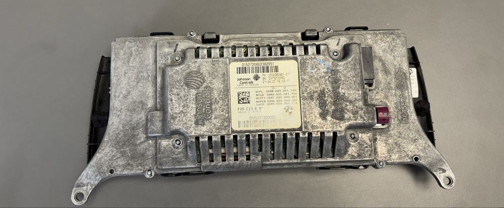 Display monitor navigatie mare CIC CID BMW X3 F25, X4 F26 Cod 9231320