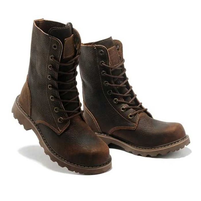 Кожаные берцы ala Britan desert style (40/41)