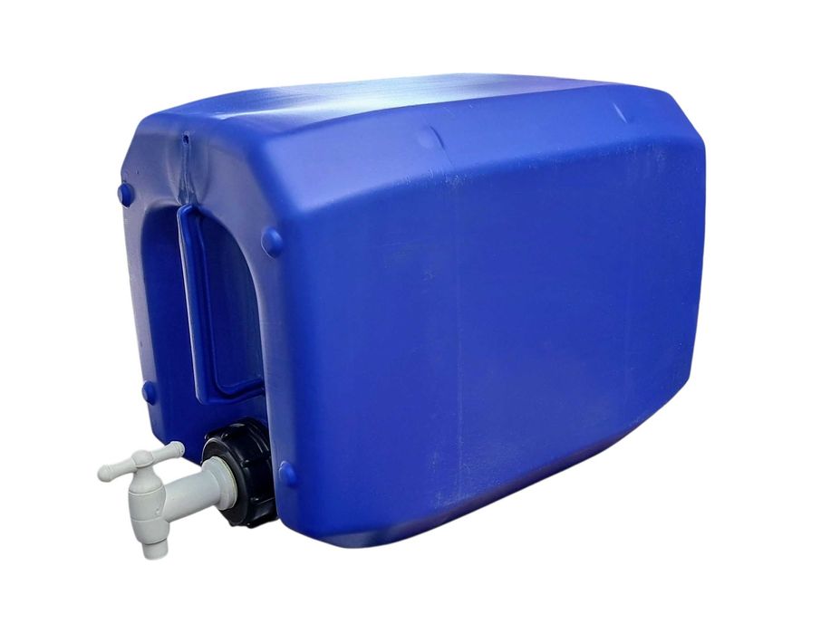 Туба за вода с кранче за кемпер, каравана, къмпинг