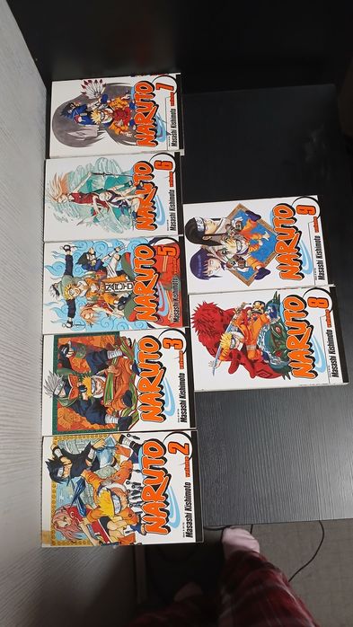 Naruto  манги номер 2, 3, 5, 6, 7, 8 и 9
