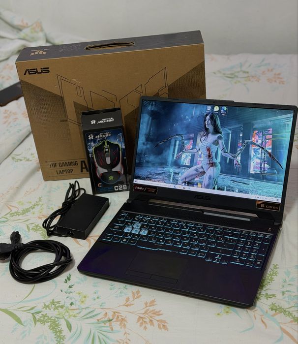 Продам игровой ноутбук в полном комплекте