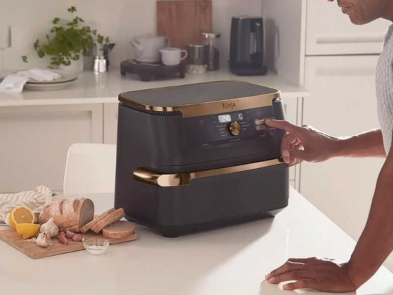 Еър Фрайър 7 в 1 Ninja Foodi FlexDrawer – 10.4L, Черен
