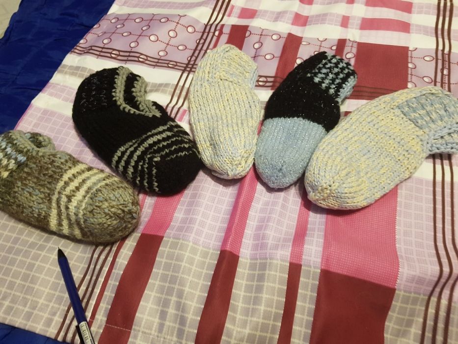 Продам следки вязаные