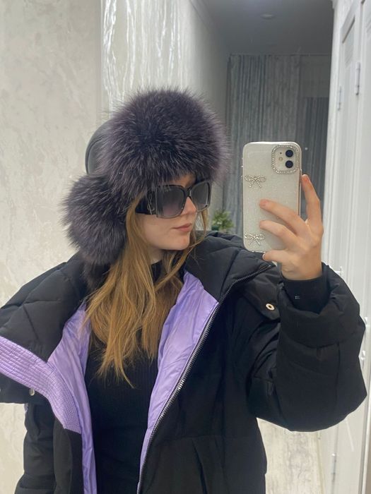 Шапка ушанка меховая