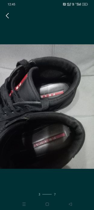 Мужская обувь PRADA. Оригинал