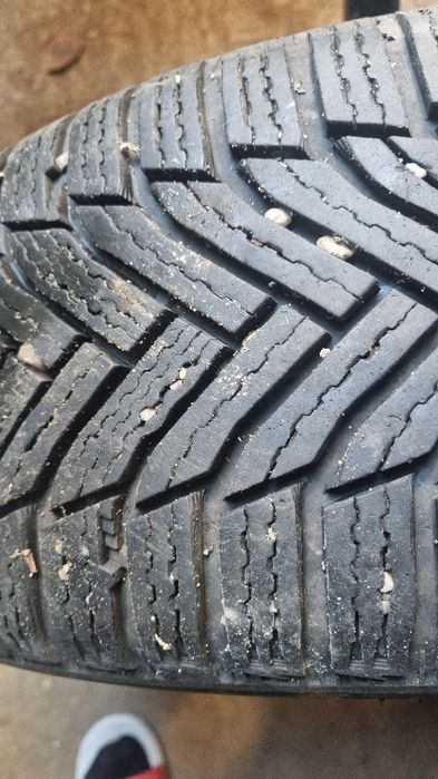 Cauciucuri iarna Michelin Alpin 6 205/55/16 + jante Skoda,VW,Audi,Seat