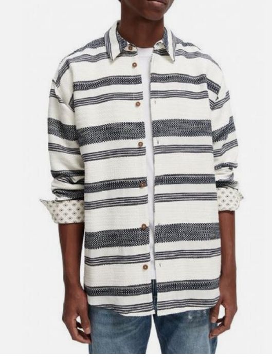 Scotch&Soda Bascetweave Voile риза L