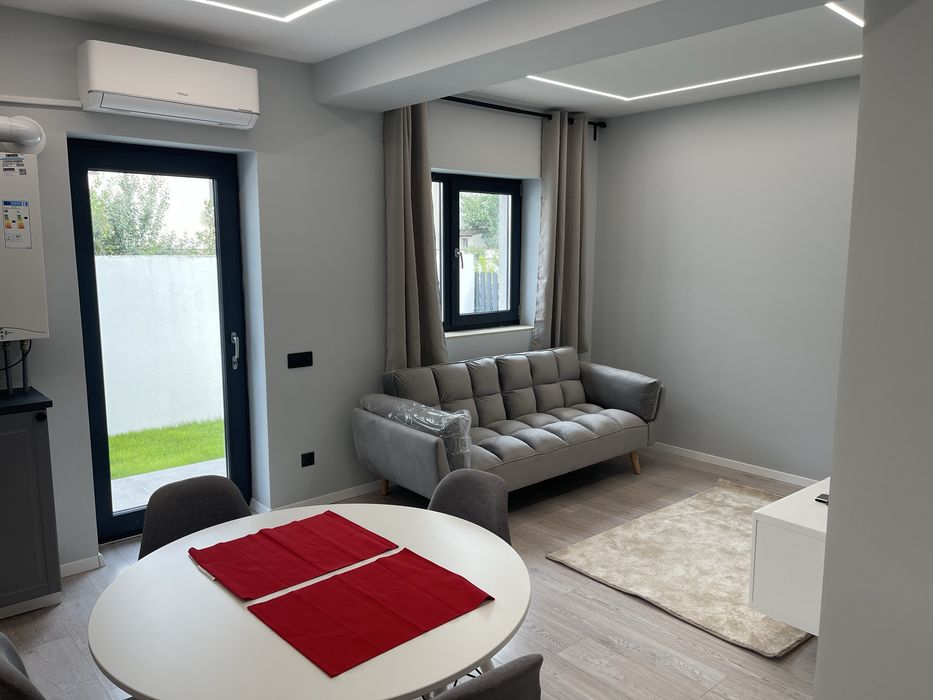 Apartament 2 doua camere si curte de inchiriat Otopeni odai prima inchiriere