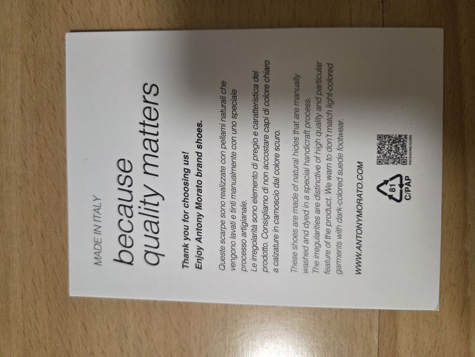 Papuci Antony Morato