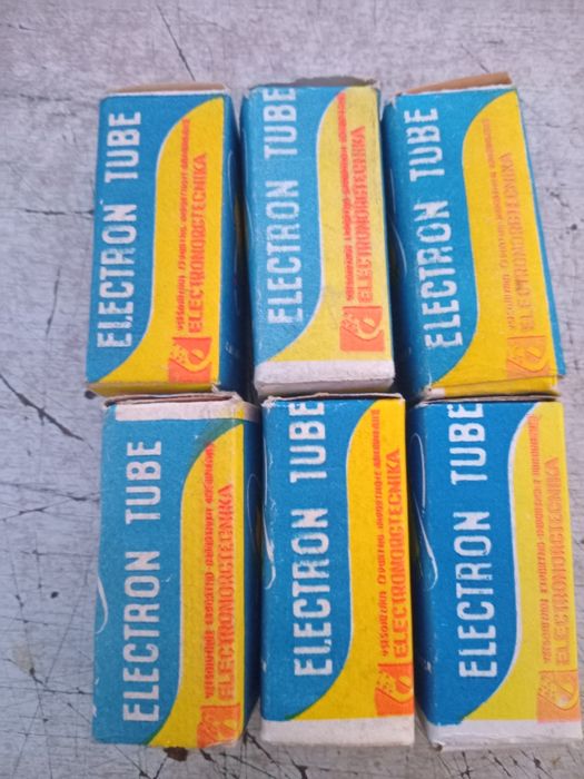 PCF802 si EF183 (6K13P) - NOS , lampi noi