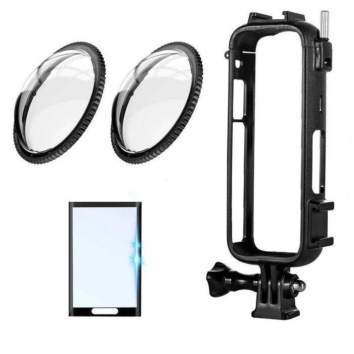 Cadru frame + protectie obiective + folie ecran camera Insta360 X4