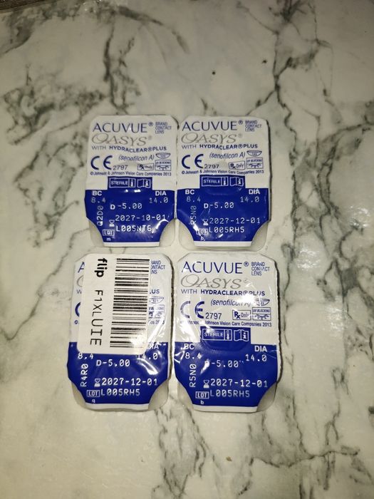 Контактные линзы Acuvue 2 недели