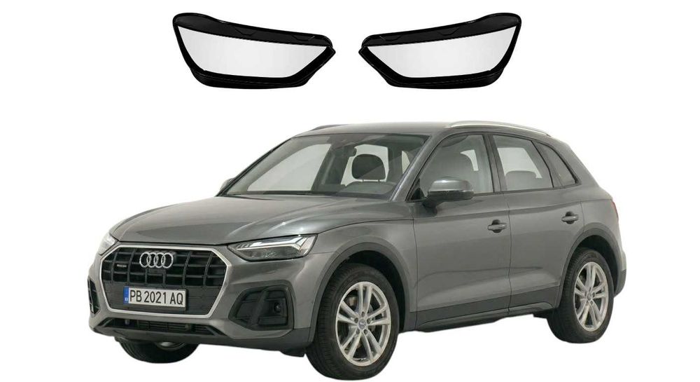 Стъкла за фар Audi Q5 2020-2023, Капаци за фар Audi Q5 FY FACE/ФЕЙС