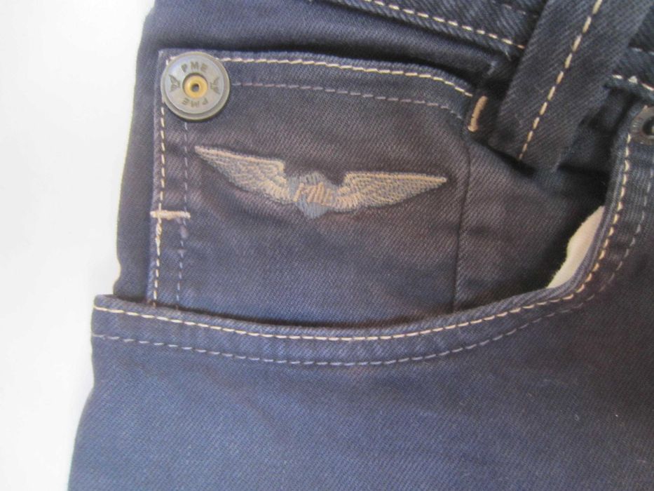 Blugi PME, masura W34 L36,Talie=88cm, Lung=111cm, drepti, stare f.buna