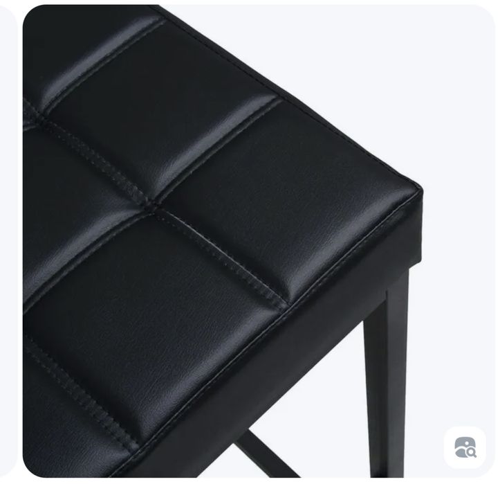 Стул барный ЛОФТ-2 без спинки, черный/черный