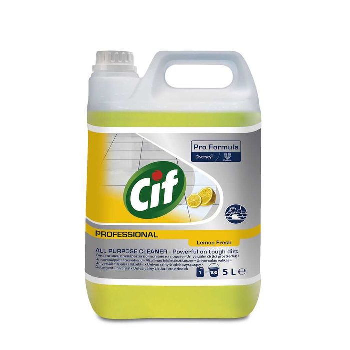 7518659 Cif Professional Detergent Universal Lemon Fresh